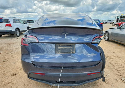 2022 Tesla Model Y, Rear End damage, Copart lot 57065406, photo 6 of 6