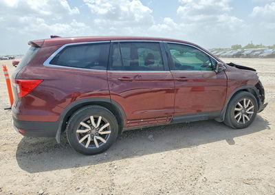 2020 Honda Pilot Exl, uszkodzenie: Przód, Copart lot 63802136, zdjęcie 3 z 6