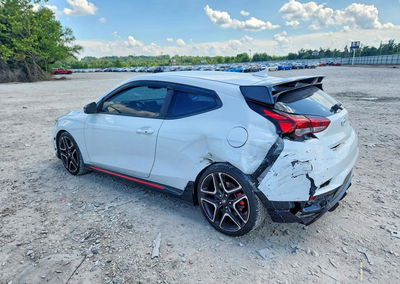 2020 Hyundai Veloster N Base, daño Trasero, Copart lote 61232036, foto 2 de 6
