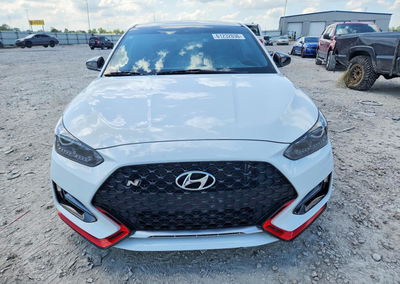 2020 Hyundai Veloster N Base, daño Trasero, Copart lote 61232036, foto 5 de 6