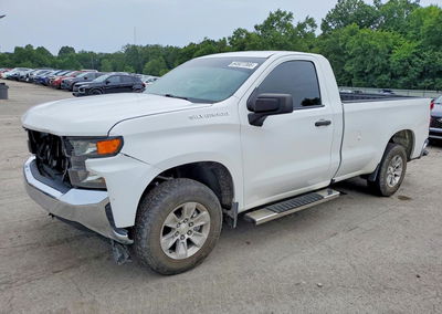 2020 Chevrolet Silverado C1500, daño Frontal, Copart lote 64927366
