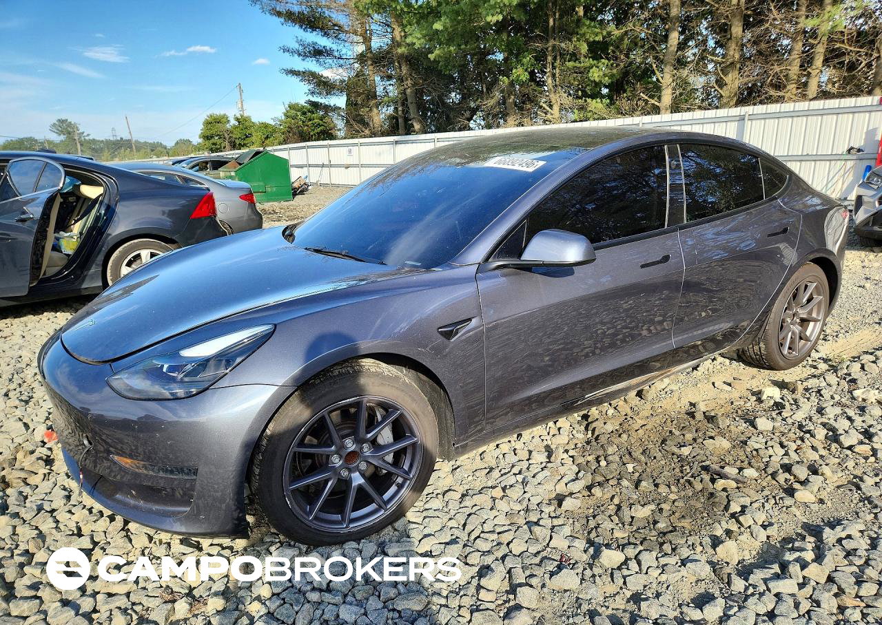 2023 Tesla Model 3, daño Bajos, Copart lote 66892496