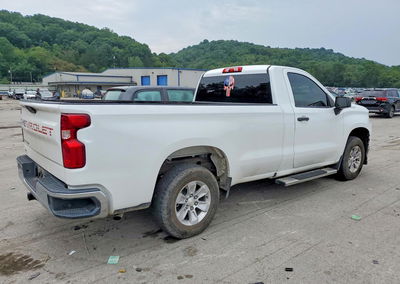 2020 Chevrolet Silverado C1500, daño Frontal, Copart lote 64927366, foto 3 de 6