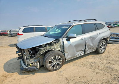 2021 Toyota Highlander Xle, пошкодження: Передня частина, Copart лот 64669716