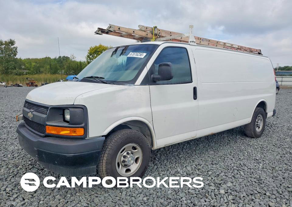 2021 Chevrolet Express 2500 Delivery Van, uszkodzenie: Wandalizm, Copart lot 67076256