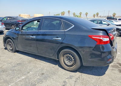 2019 Nissan Sentra S, daño Frontal, Copart lote 56332376, foto 2 de 6
