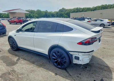 2020 Tesla Model X, пошкодження: Задня частина, Copart лот 59622486, фото 2 з 6