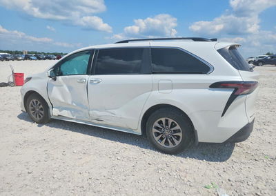 2025 Toyota Sienna Xle 7-passenger, daño Lateral, Copart lote 63588776, foto 2 de 6