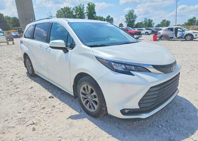 2025 Toyota Sienna Xle 7-passenger, daño Lateral, Copart lote 63588776, foto 4 de 6