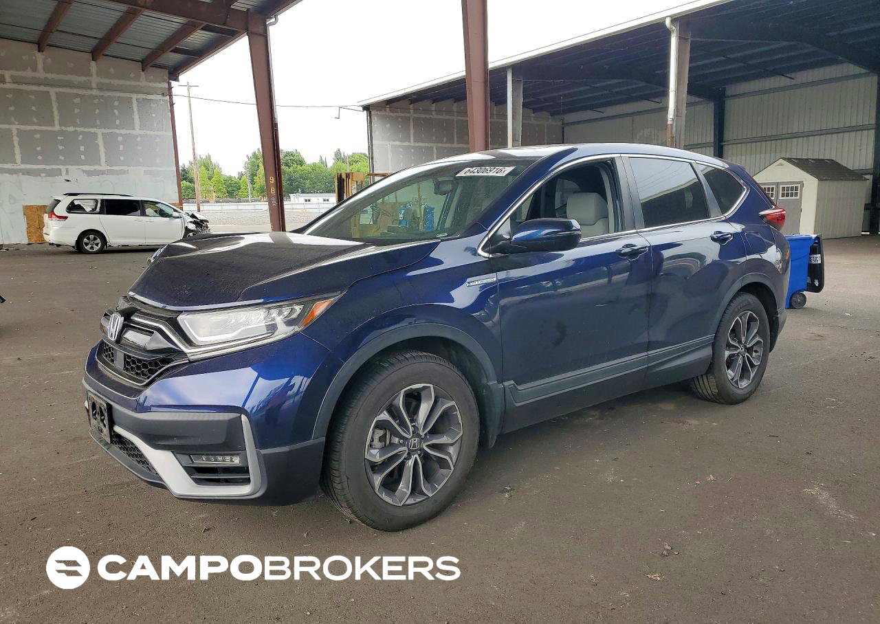 2022 Honda Cr-v Exl, пошкодження: Передня частина, Copart лот 64306916