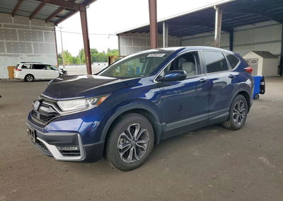 2022 Honda Cr-v Exl, daño Frontal, Copart lote 64306916