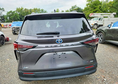 2025 Toyota Sienna Xle 8-passenger, daño Frontal, Copart lote 68401416, foto 6 de 6