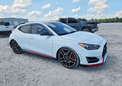 2020 Hyundai Veloster N Base, daño Trasero, Copart lote 61232036, foto 4 de 6