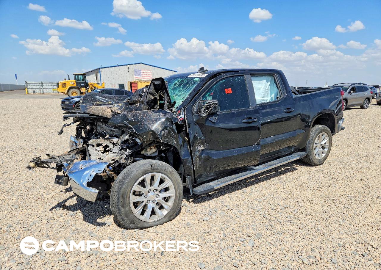 2019 Chevrolet Silverado K1500 Lt, uszkodzenie: Całe nadwozie, Copart lot 61529486