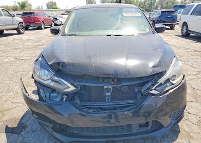 2019 Nissan Sentra S, daño Frontal, Copart lote 56332376, foto 5 de 6