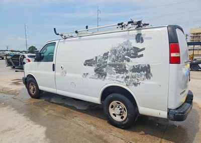2019 Chevrolet Express Utility / Service Van, uszkodzenie: Drobne wgniecenia/zarysowania, Copart lot 48906976, zdjęcie 2 z 6