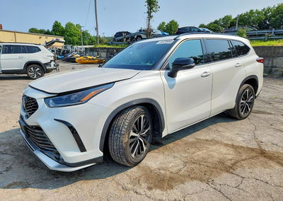 2021 Toyota Highlander Xse, пошкодження: Бік, Copart лот 64929956