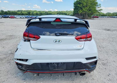 2020 Hyundai Veloster N Base, daño Trasero, Copart lote 61232036, foto 6 de 6