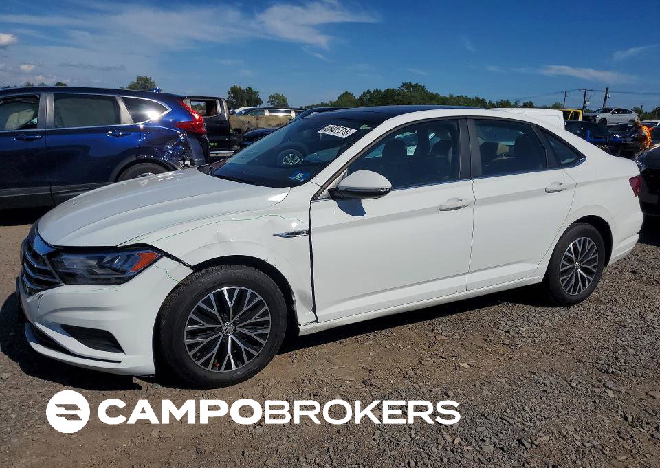 2019 Volkswagen Jetta Sel, daño Frontal, Copart lote 68407316