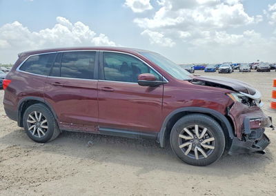 2020 Honda Pilot Exl, uszkodzenie: Przód, Copart lot 63802136, zdjęcie 4 z 6