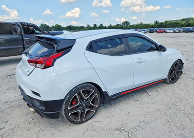 2020 Hyundai Veloster N Base, daño Trasero, Copart lote 61232036, foto 3 de 6