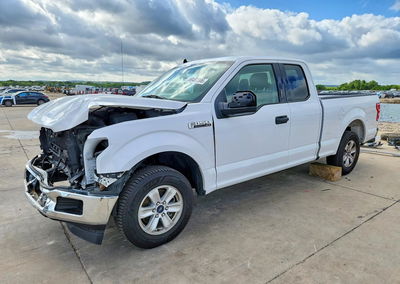 2019 Ford F150 Super Cab, daño Frontal, Copart lote 56487306