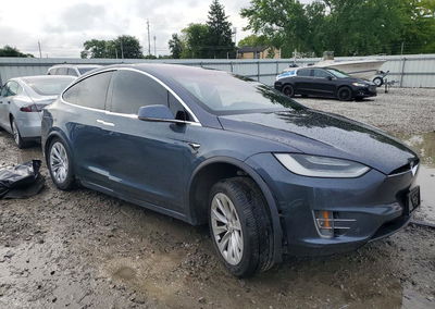 2020 Tesla Model X, uszkodzenie: Bok, Copart lot 64817086, zdjęcie 4 z 6