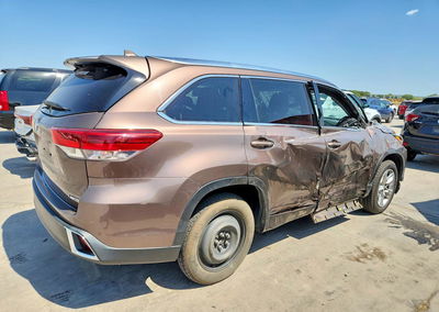 2019 Toyota Highlander Limited, uszkodzenie: Bok, Copart lot 63552296, zdjęcie 3 z 6