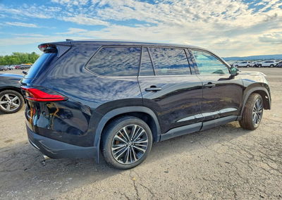 2024 Toyota Grand Highlander Hybrid Max Platinum, Front End damage, Copart lot 68666426, photo 3 of 6