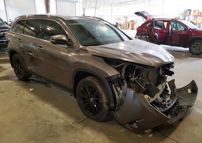 2019 Toyota Highlander Se, пошкодження: Передня частина, Copart лот 67396156, фото 4 з 6