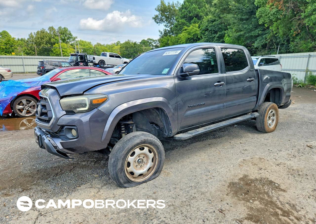 2020 Toyota Tacoma Sr5 V6, All Over damage, Copart lot 62477736