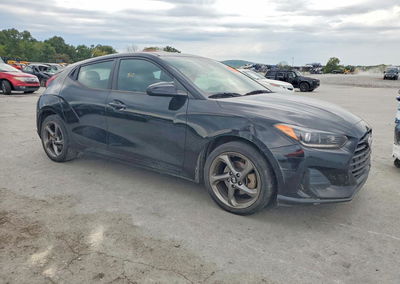 2019 Hyundai Veloster 2.0l, daño Frontal, Copart lote 68411056, foto 4 de 6
