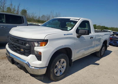 2022 Chevrolet Silverado C1500, пошкодження: Передня частина, Copart лот 53728586