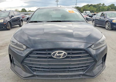 2019 Hyundai Veloster 2.0l, daño Frontal, Copart lote 68411056, foto 5 de 6