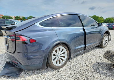 2020 Tesla Model X, uszkodzenie: Bok, Copart lot 64817086, zdjęcie 3 z 6