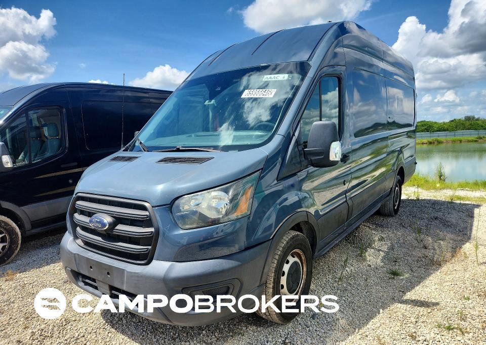 2020 Ford Transit T-250 Delivery Van, daño Abolladuras/rayones menores, Copart lote 65955646