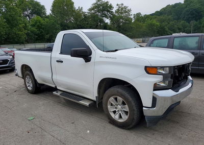 2020 Chevrolet Silverado C1500, daño Frontal, Copart lote 64927366, foto 4 de 6