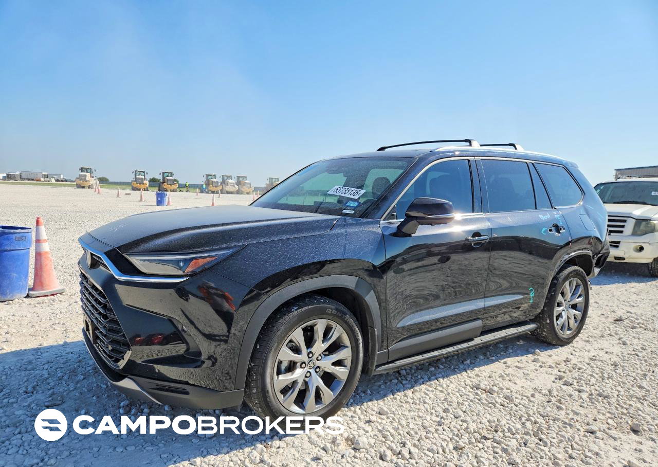 2024 Toyota Grand Highlander Limited, uszkodzenie: Tył, Copart lot 63735136