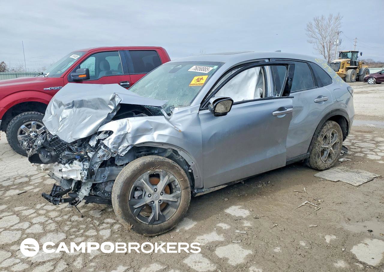 2025 Honda Hr-v Exl, All Over damage, Copart lot 76058885