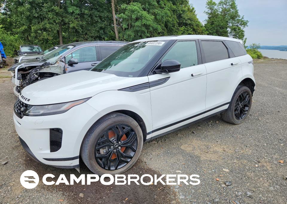2023 Land Rover Range Rover Evoque Se, daño Bajos, Copart lote 68402396