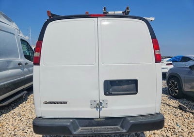 2020 Chevrolet Express 2500 Cargo Utility / Service Van, uszkodzenie: Przód, Copart lot 46711576, zdjęcie 6 z 6