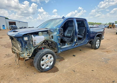 2020 Chevrolet Silverado K2500 Heavy Duty Ltz, пошкодження: Бік, Copart лот 64056026