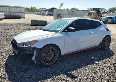 2020 Hyundai Veloster N Base, daño Frontal, Copart lote 68183456