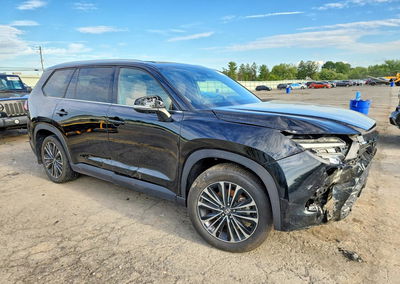 2024 Toyota Grand Highlander Hybrid Max Platinum, Front End damage, Copart lot 68666426, photo 4 of 6