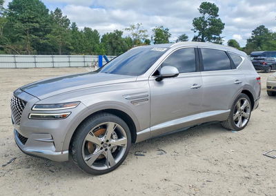 2021 Genesis Gv80 3.5t, Water/Flood damage, Copart lot 64761976