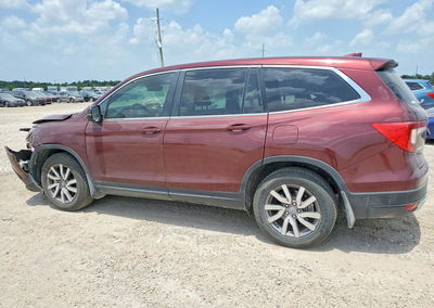 2020 Honda Pilot Exl, uszkodzenie: Przód, Copart lot 63802136, zdjęcie 2 z 6