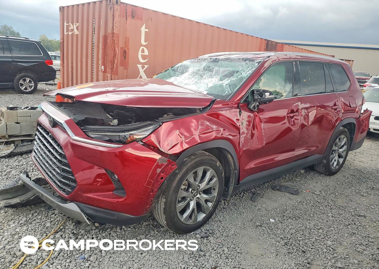 2024 Toyota Grand Highlander Limited, пошкодження: По всьому кузову, Copart лот 66545606