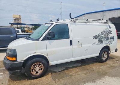 2019 Chevrolet Express Utility / Service Van, daño Abolladuras/rayones menores, Copart lote 48906976