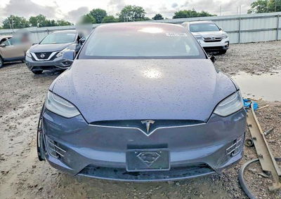 2020 Tesla Model X, uszkodzenie: Bok, Copart lot 64817086, zdjęcie 5 z 6