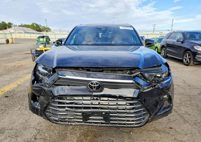 2024 Toyota Grand Highlander Hybrid Max Platinum, Front End damage, Copart lot 68666426, photo 5 of 6